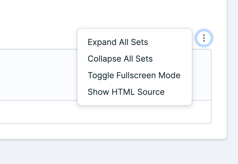 Default actions of the Bard field.